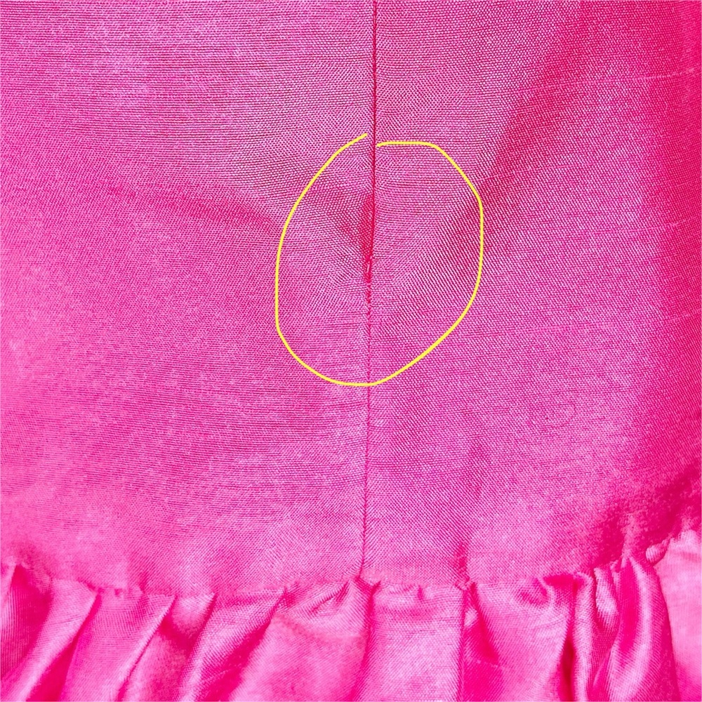 Hutch Drop Waist Bubble Mini Dress 10 Pink Barbie Coquette Girl Icy Pink - Picture 8 of 11